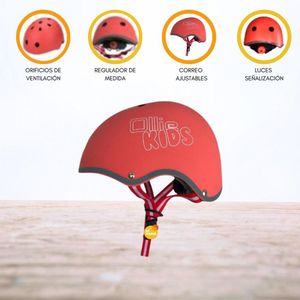 Casco Protector Para Niño »S OLLIE KIDS» Red