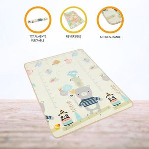 Alfombra Antigolpes Reversible para Bebé »AMIGOS»