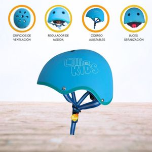 Casco Protector Para Niño »S OLLIE KIDS» LIGHT BLUE
