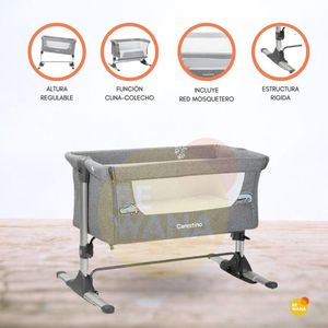 Cuna Colecho para Bebé «MADISON» Gris