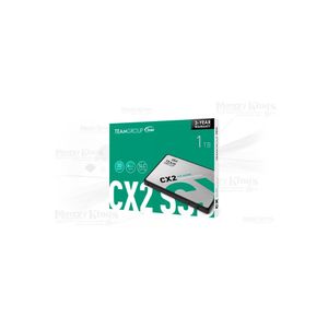 Teamgroup Cx2 Ssd 1Tb Sata 6.0 Gb/S 2.5" - Alta Velocidad Y Capacidad Para Mejorar Tu Pc