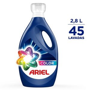 Detergente Líquido ARIEL Color Botella 2800ml