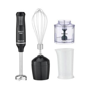 Combo Batidora de Inmersion Robot 500 Plus Inox II con Hervidor Taurus.