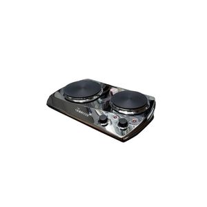 Cocina Eléctrica Finezza FZ-203D3CH 2 Hornillas 2250W Acerado