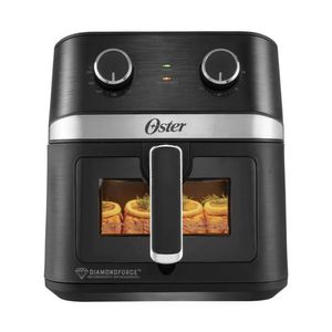 Freidora de Aire Manual Oster conVentana y Luz Interna 6L CKSTAF60WMDF