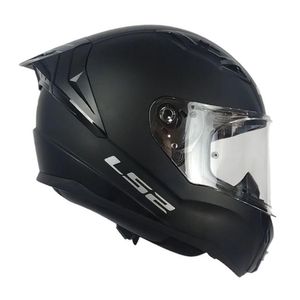 CASCO MOTO LS2 FF810 NEGRO MATE VISOR TRANSPARENTE