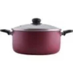 Olla 24 Cm Estela Antiadh T/V- Rojo