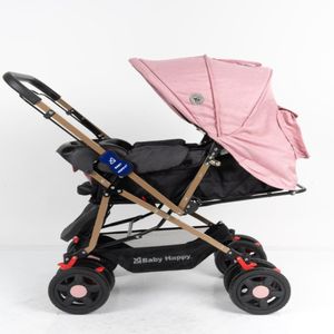 COCHE CUNA PARA BEBE DORADO GOLD PALO ROSA