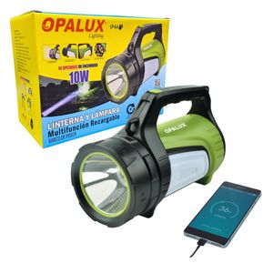 Linterna Multifuncional LED - Recargable 10W OP-512 OPALUX
