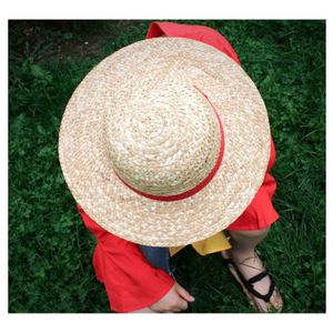 Sombrero Luffy Cosplay Anime One Piece Generico Niños