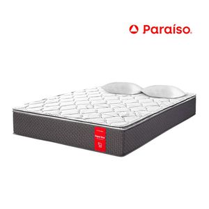 Colchón PARAISO Superstar One Side 2 Plz + 2 Almohadas + Protector