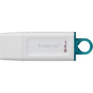 Memoria Flash USB Kingston DataTraveler Exodia 64GB Blanco