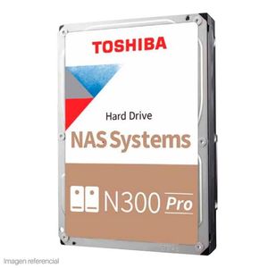 Disco duro Toshiba N300 16TB NAS SATA 6 0Gbs 7200rpm 512MB Cache 3 5