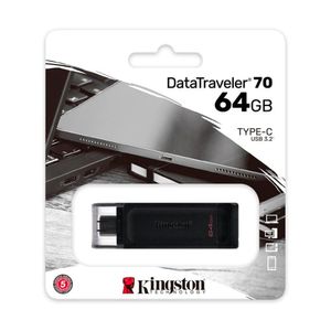Memoria Flash USB Kingston DataTraveler 70 64GB USB-C 3 2