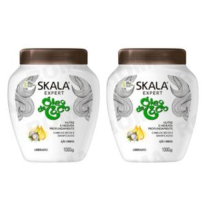 PACK 2 CREMA TRATAMIENTO CAPILAR SKALA ÓLEO DE COCO
