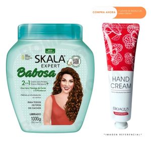 CREMA DE TRATAMIENTO CAPILAR SKALA BABOSA + REGALO