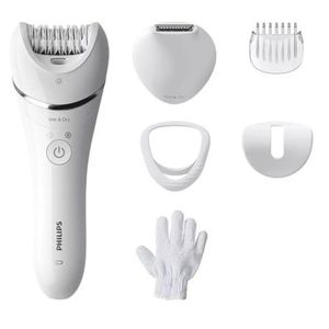 Depiladora en Humedo y Seco Philips BRE71500 Blanco