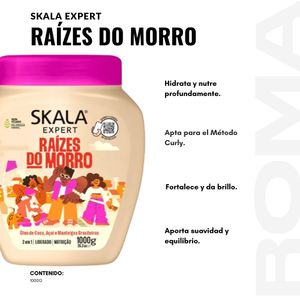 PACK 2 CREMA TRATAMIENTO CAPILAR SKALA RAIZES DO MORRO