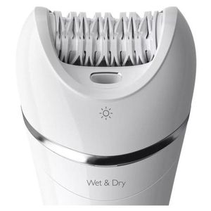 Depiladora en Humedo y Seco Philips BRE71500 Blanco