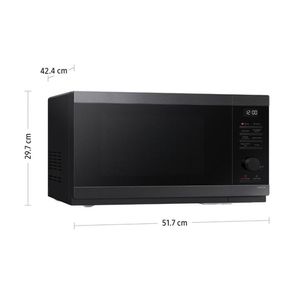 Microondas Samsung 32 Lts - Acero Inoxidable Negro