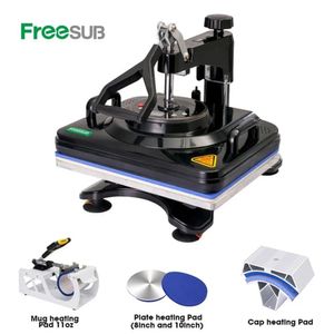 Máquina de Sublimación Multifuncional 11 en 1