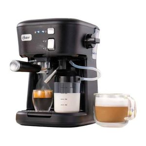 Cafetera Oster® para Espresso y Capuccino BVSTEM5501B Negro