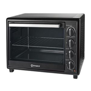Horno Eléctrico Negro 46L Rosticero Imaco  HEB 46R