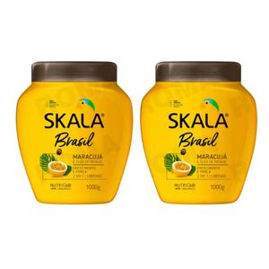 PACK 2 CREMA DE TRATAMIENDO CAPILAR SKALA BRASIL MARACUYÁ