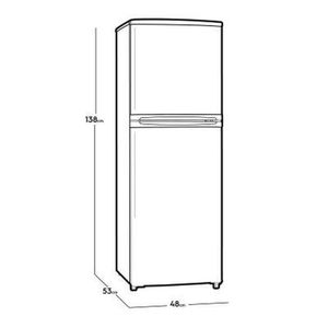 Refrigeradora Electrolux 138L Eurofrio ERT18G2HNI