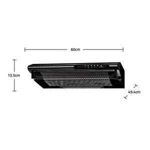 Campana extractora Indurama CEI 602NE -negro
