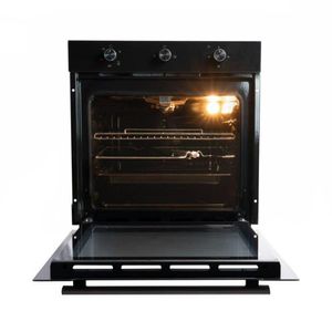 Horno Indurama de 75L Empotrable Negro HEI 75NGP