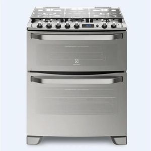 Cocina Electrolux 5 Hornillas Doble Horno 76DXR