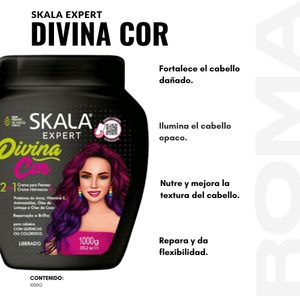 PACK 2 CREMA TRATAMIENTO CAPILAR SKALA DIVINA COR