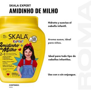PACK 2 CREMA TRATAMIENTO CAPILAR AMIDINHO DE MILHO KIDS