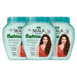 PACK 3 CREMA DE TRATAMIENTO CAPILAR SKALA BABOSA