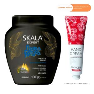 CREMA TRATAMIENTO CAPILAR SKALA LAMA NEGRA + REGALO