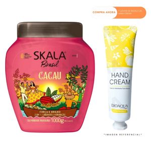 CREMA TRATAMIENTO CAPILAR SKALA BRAZIL CACAU + REGALO