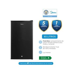 Frigobar 93L Negro Midea  MDRD142FGR30PE