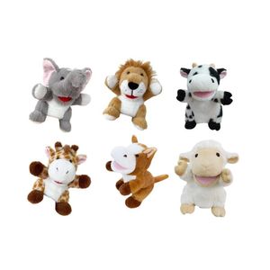 Pack de 2 Títeres de Peluche Animal del Bosque