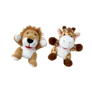 Pack de 2 Títeres de Peluche Animal del Bosque