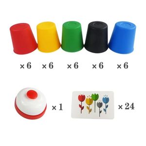 Juego de Mesa Interactivo Vasos Apilables Rápidos