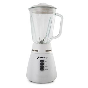 Licuadora Imaco 125L cVaso de Vidrio BL4125V  Blanco