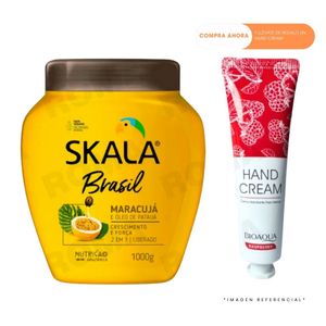 CREMA DE TRATAMIENDO CAPILAR SKALA BRASIL MARACUYÁ + REGALO
