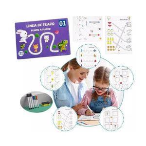 SET DE LIBRO PRE - ESCOLAR STROKE LINE