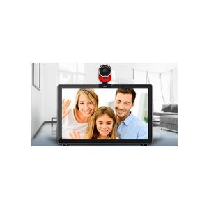 Cámara Webcam Genius Qcam 6000 Fhd 1080P En Color Negro - Calidad De Imagen Superior Para Videoconf