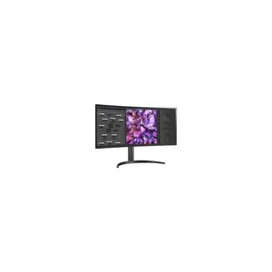 Monitor Lg Ultrawide 34" Curvo Qhd (3440X1440) Ips Con Hdmi, Dp Y Usb-C - Modelo 34Wq75C-B