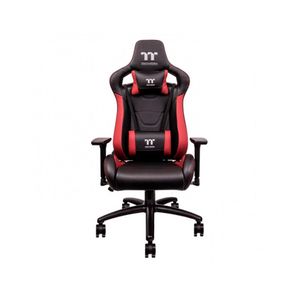 Silla De Gaming Thermaltake U Fit En Negro Y Rojo - Ergonomía Y Estilo Para Jugadores