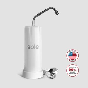Purificador Alcalinizador S/Lav Prime Blanco Sole  FILSOL016C