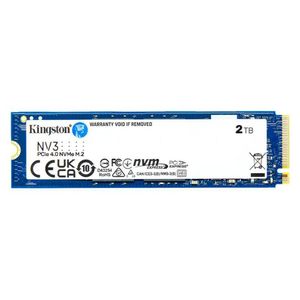 Unidad en estado solido Kingston 2000GB NV3 PCIe 4 0 NVMe M 2 SSD