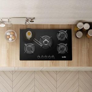 Cocina Empotrable Sole 5 Hornillas 90 cm SOLCO069